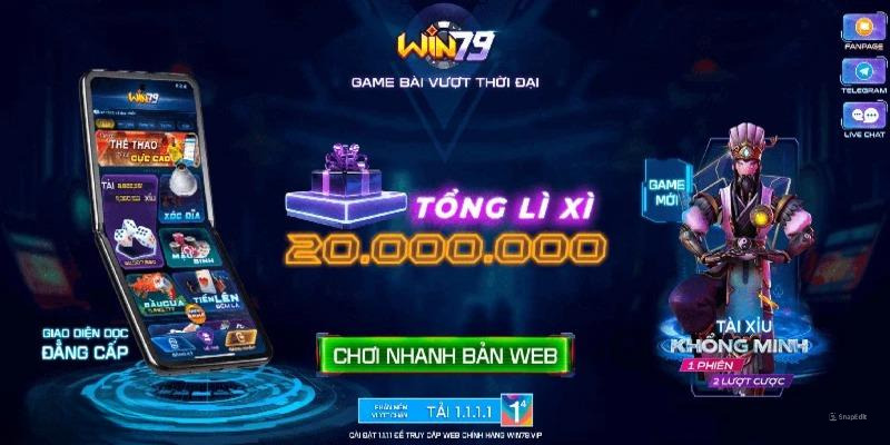 Các đặc điểm nổi bật tại chuyên mục sự kiện của cổng game WIN79